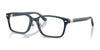Polo PH2299D Eyeglasses | Size 55 / Shiny Transparent Blue №5955