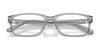 Polo PH2299D Eyeglasses | Size 55 / Shiny Transparent Blue №5955
