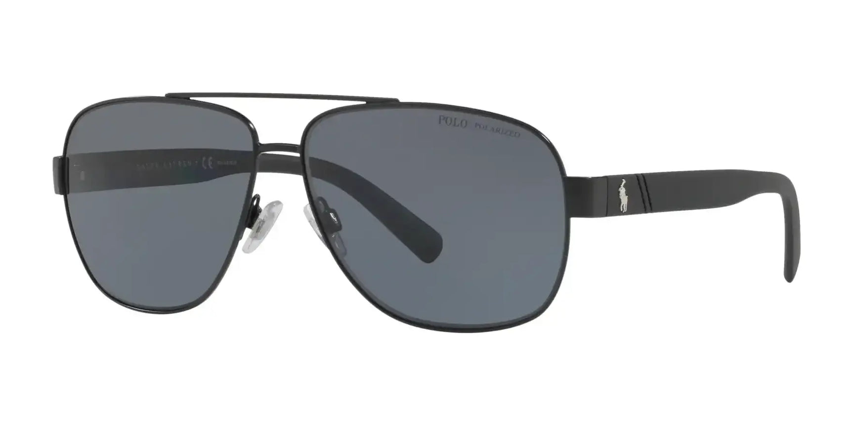 Polo PH3110 Sunglasses Semi-Shiny Black / Grey (Polarized) Polo PH3110 Sunglasses Semi-Shiny Black / Grey (Polarized)