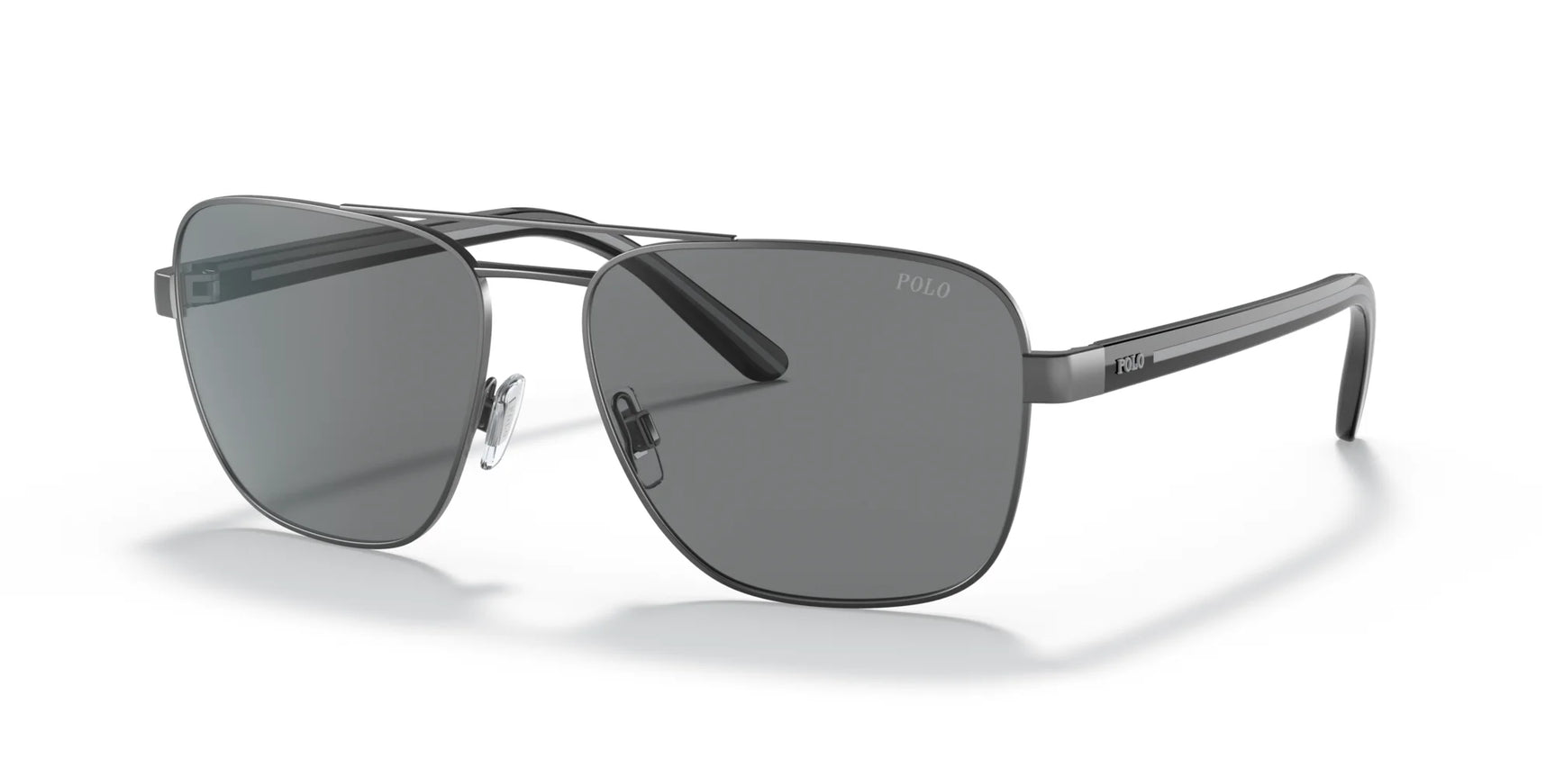 Polo PH3138 Sunglasses Semi Shiny Dark Gunmetal / Grey Polo PH3138 Sunglasses Semi Shiny Dark Gunmetal / Grey