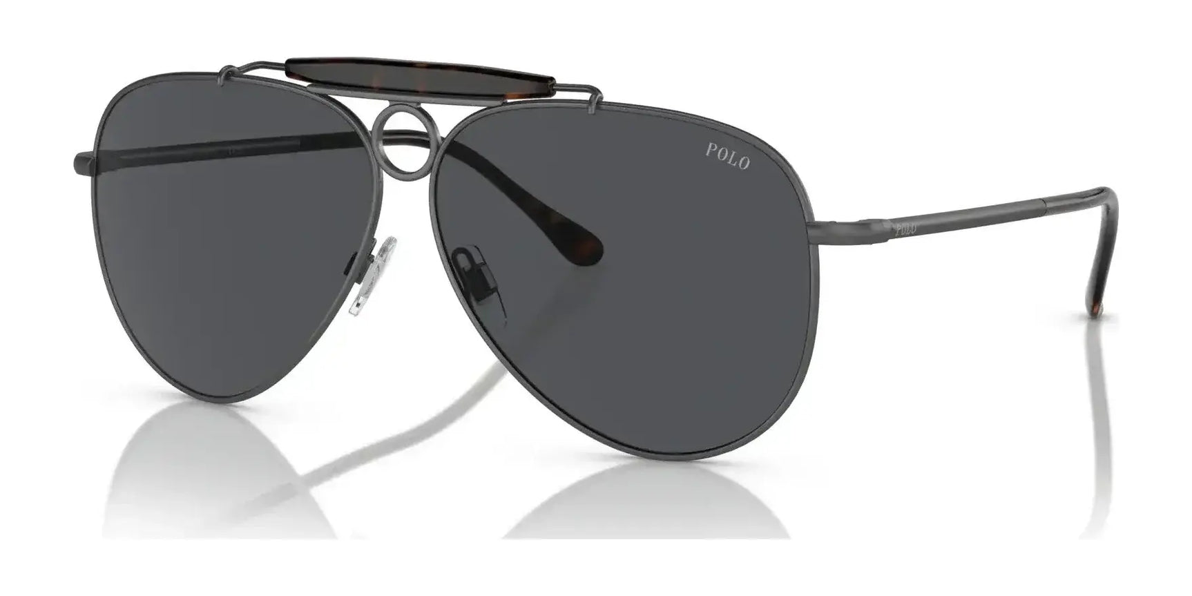 Polo PH3149 Sunglasses Semishiny Dark Gunmetal / Grey Polo PH3149 Sunglasses Semishiny Dark Gunmetal / Grey