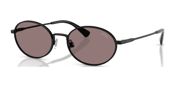 Polo PH3162 Sunglasses | Size 53 / Semishiny Black / Dark Purple (2N 20%) №93047N