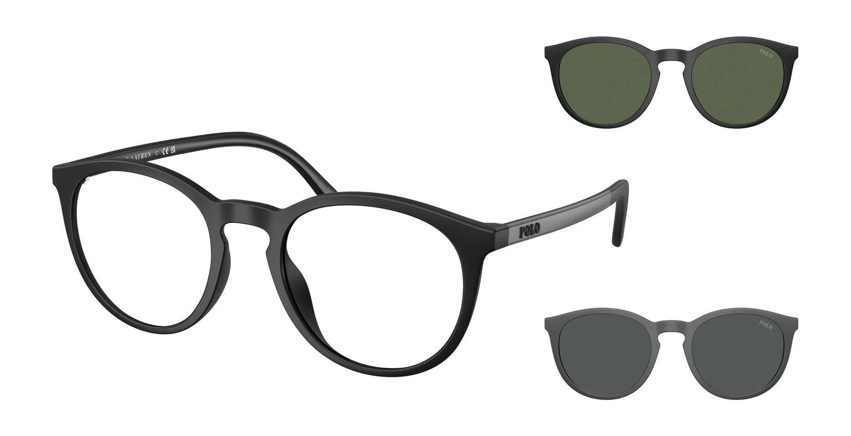 Polo PH4183U Eyeglasses with Sun-clips Polo PH4183U Eyeglasses with Sun-clips