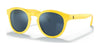Polo PH4184F Sunglasses | Size 53 / Shiny Yellow / Blue Mirror (3N 10%) №542055