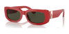 Polo PH4191U Sunglasses | Size 52 / Shiny Dark Red №525782 / Dark Green (3N 10.5%)