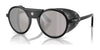 Polo PH4216QU Sunglasses | Size 52 / Shiny Black / Light Grey Mirror Silver (3N 15.8%) №50016G