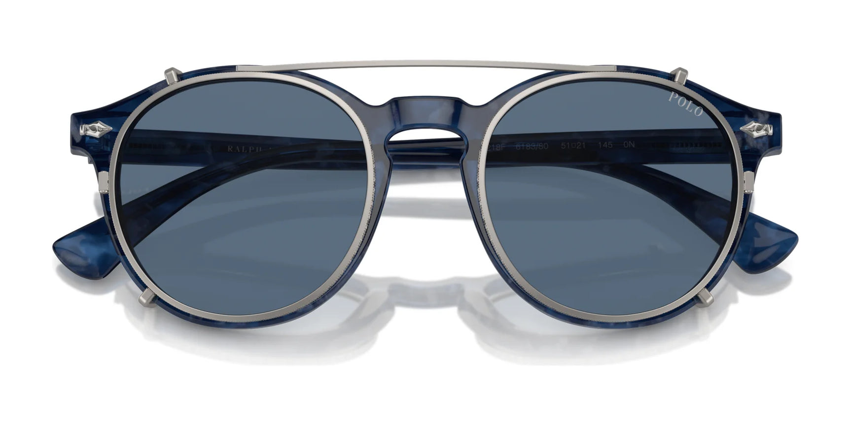 Polo PH4218F Eyeglasses with Sun-clips | Size 51 Polo PH4218F Eyeglasses with Sun-clips | Size 51