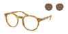 Polo PH4218F Eyeglasses with Sun-clips | Size 51 / Shiny Light Brown Tortoise / Brown (3N 13.3%) №618573