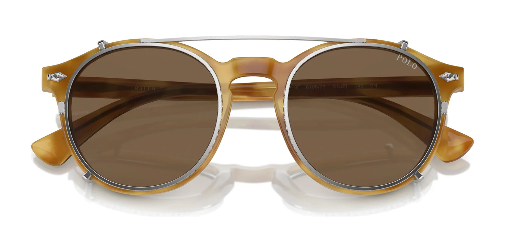 Polo PH4218F Eyeglasses with Sun-clips | Size 51 Polo PH4218F Eyeglasses with Sun-clips | Size 51