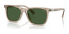 Polo PH4220U Sunglasses | Size 55 / Shiny Transparent Dark Taupe / Bottle Green (3N 9.7%) №620171