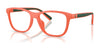 Polo PH4228U Eyeglasses | Size 55 / Matte Orange №546080 / Dark Blue (3N 14.9%)