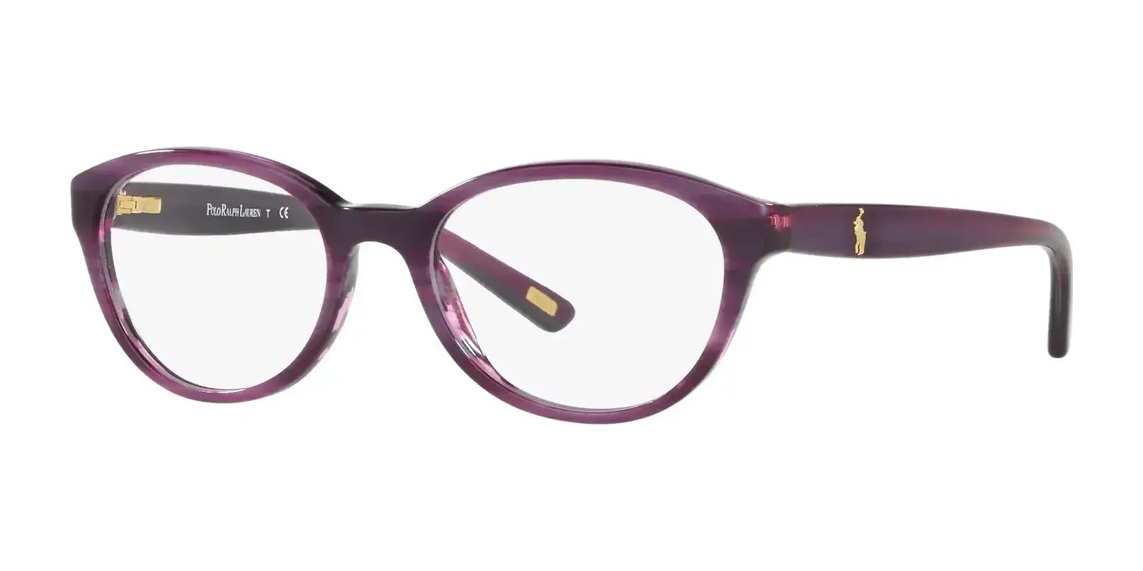 Polo PP8526 Eyeglasses Shiny Purple Horn Polo PP8526 Eyeglasses Shiny Purple Horn