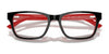 Polo PP8534 Eyeglasses / Shiny Black On Red №1503 / Size 48