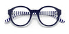 Polo PP8540 Eyeglasses | Size 44 / Shiny Navy Blue №5935