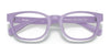 Polo PP8543U Eyeglasses / Shiny Sky Lavander №6018 / Size 47