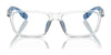 Polo PP8547U Eyeglasses / Shiny Transparent Light Grey №5755 / Size 47