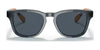 Polo PP9503 Sunglasses | Size 48 / Shiny Top Blue Orange/Blue Striped №590587 / Grey/Blue (3N 13%)