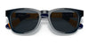Polo PP9503 Sunglasses | Size 48 / Shiny Top Blue Orange/Blue Striped №590587 / Grey/Blue (3N 13%)