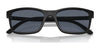 Polo PP9506U Eyeglasses with Sun-clips | Size 49 / Matte Black / Brown (3N 12%) №594480