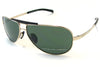 Porsche Design P8420 Sunglasses / Gold / Green / Size M