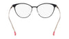 Pure P5012 Eyeglasses / Matte Black / Gold / Size 52