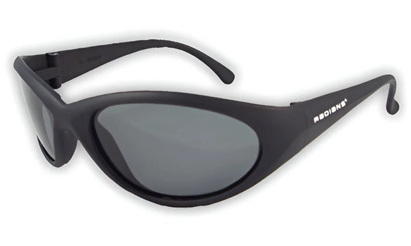 Radians COBALT Safety Glasses / Black / Amber