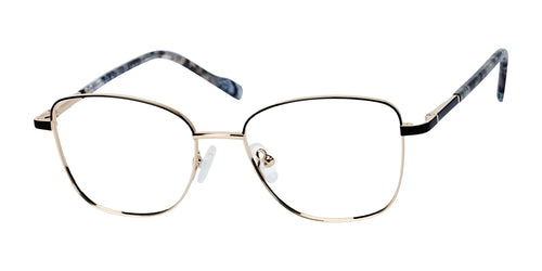 Rafaella R1045 Eyeglasses / Size 51 / Black / Copper
