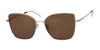 Rafaella RS12 Sunglasses | Size 56 / Gold