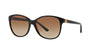 Ralph Lauren DECO EVOLUTION RL8116 Sunglasses / Shiny Black On Jerry Havana №526013 / Gradient Brown (2N 26.5%) / Size 57