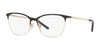 Ralph Lauren RL5104 Eyeglasses | Size 52 / Shiny Black On Pale Gold №9375
