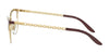 Ralph Lauren RL5106 Eyeglasses / Shiny Black On Orange Gold №9405 / Size 55