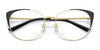 Ralph Lauren RL5111 Eyeglasses | Size 52 / Shiny Gold/Black №9337