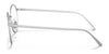 Ralph Lauren RL5116T Eyeglasses | Size 51 / Matte Silver №9010