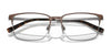 Ralph Lauren RL5119 Eyeglasses | Size 55 / Semi Matte Brown/Gunmetal №9272