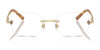 Ralph Lauren RL5126 Eyeglasses | Size 55 / Pale Gold №9116