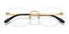 Ralph Lauren RL5134 Eyeglasses / Shiny Antique Gold №9153 / Size 54