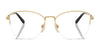 Ralph Lauren RL5135 Eyeglasses / Shiny Antique Gold №9153 / Size 54