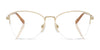 Ralph Lauren RL5135 Eyeglasses / Shiny Antique Gold №9153 / Size 54