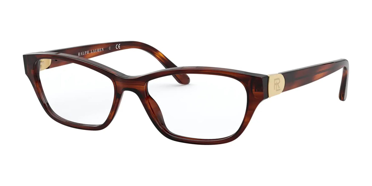 Ralph Lauren RL6203 Eyeglasses Striped Havana Ralph Lauren RL6203 Eyeglasses Striped Havana