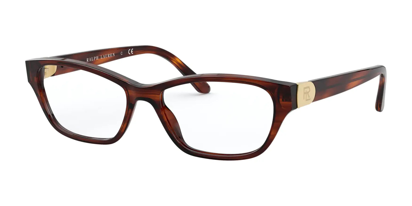 Ralph Lauren RL6203 Eyeglasses Striped Havana Ralph Lauren RL6203 Eyeglasses Striped Havana