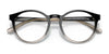 Ralph Lauren RL6221U Eyeglasses / Shiny Gradient Black/Transparent Beige №6022 / Size 49