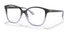 Ralph Lauren RL6222 Eyeglasses / Shiny Gradient Black/Transparent Blue №6021 / Size 52