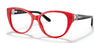 Ralph Lauren RL6223B Eyeglasses | Size 55 / Shiny Opal Poppy Red №5535