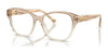 Ralph Lauren RL6236U Eyeglasses / Transparent Beige №6111 / Size 55