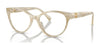 Ralph Lauren RL6238U Eyeglasses / Cream Horn №6107 / Size 52