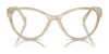 Ralph Lauren RL6238U Eyeglasses / Cream Horn №6107 / Size 52