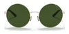 Ralph Lauren RL7072 Sunglasses | Size 55 / Shiny Sanded Pale Gold №931665 / Dark Green (3N 9.7%)