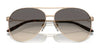 Ralph Lauren THE ANDIE RL7077 Sunglasses | Size 60 / Shiny Pale Gold / Dark Brown (2N 39.6%) №9316/3