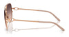 Ralph Lauren RL7087 Sunglasses | Size 59 / Shiny Pale Gold / Brown Gradient Grey Mirror Gold (3N 15.4%) №94766Y