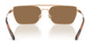 Ralph Lauren RL7092 Sunglasses | Size 58 / Shiny Antique Gold / Light Brown (3N 15.6%) №915373